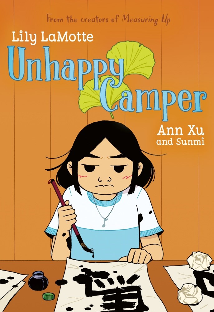 Cover of Unhappy Camper by Lily LaMotte, illustrated by Ann Xu & Sunmi