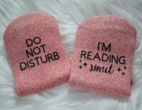 picture of bookish socks