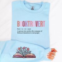 picture of booktrovert sweatshirt