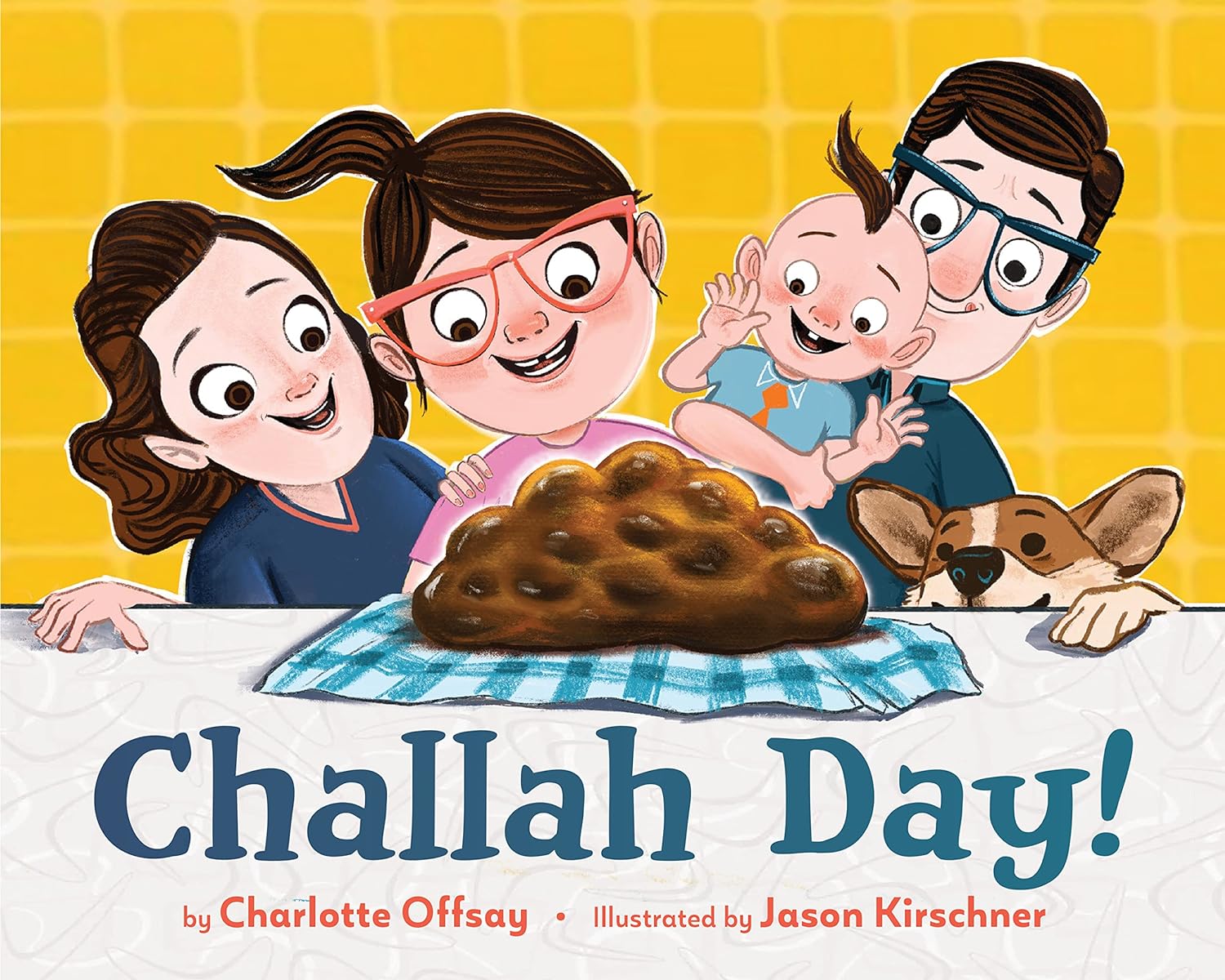 Cover of Challah Day! by Charlotte Offsay, illustrated by Jason Kirschner