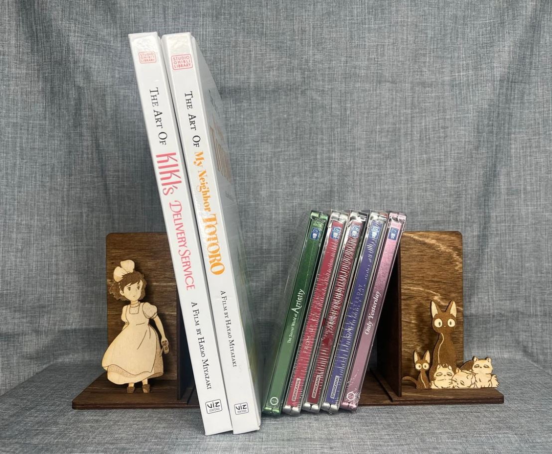 Kiki's Delivery Service Bookends by DreamCollectiveArts