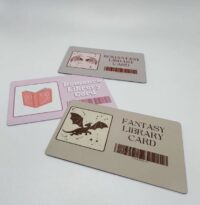 picture of metal library card bookmarks