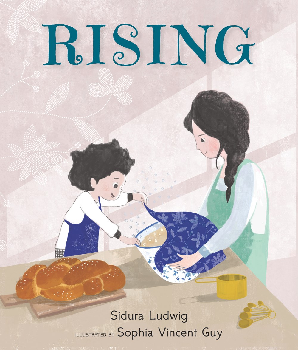 Cover of Rising by Sidura Ludwig, illustrated by Sophia Vincent Guy