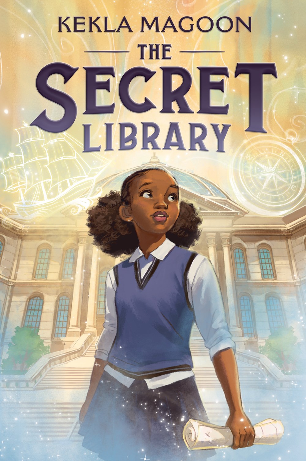 Cover of The Secret Library by by Kekla Magoon