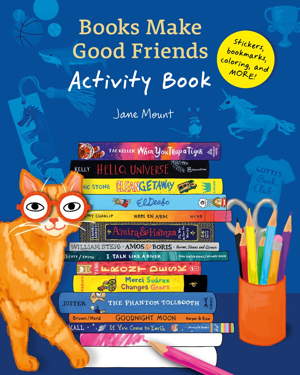 Cover of Books Make Good Friends Activity Book by Jane Mount