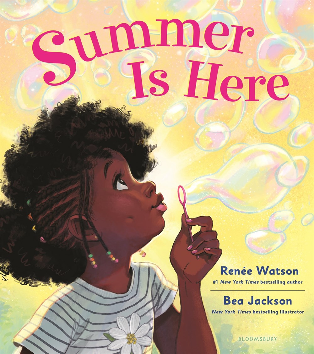 Cover of Summer is Here by Renée Watson, illustrated by Bea Jackson