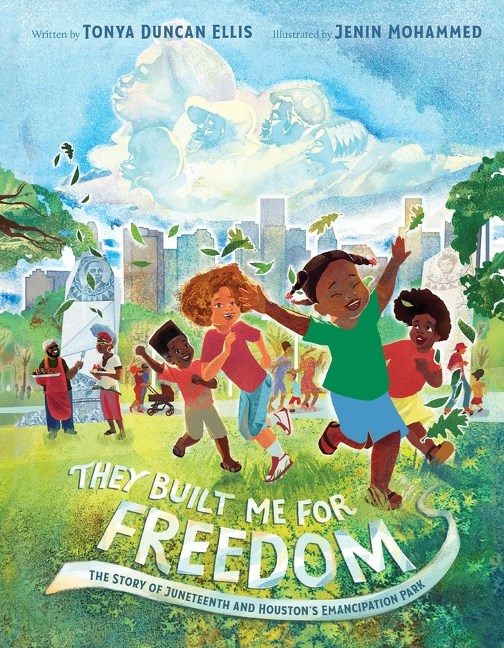 Cover of They Built Me for Freedom by Tonya Duncan Ellis, illustrated by Jenin Mohammed