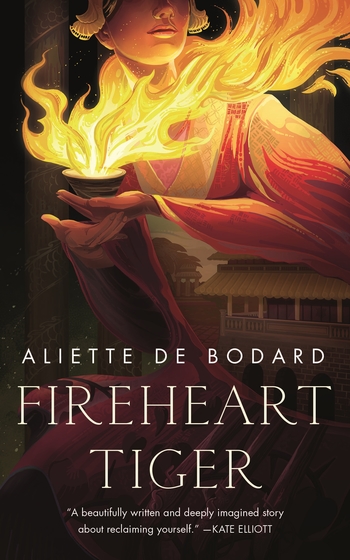 the cover of the fireheart tiger