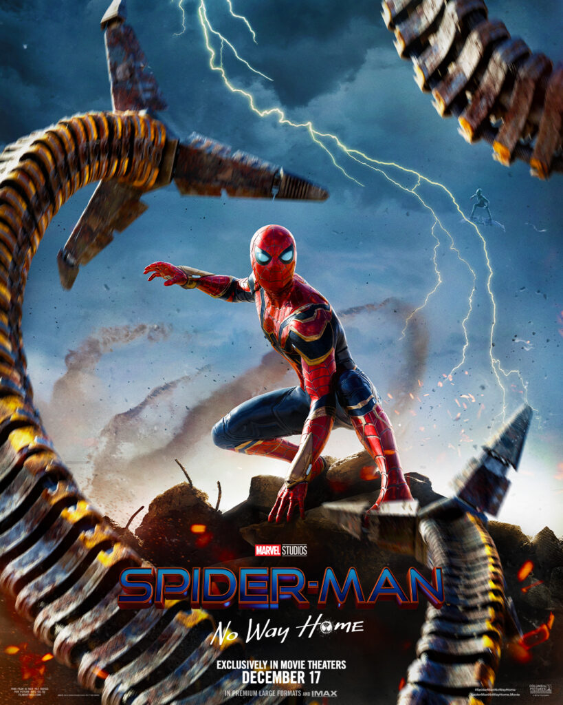 poster for the g film Spider-Man: No Way Home