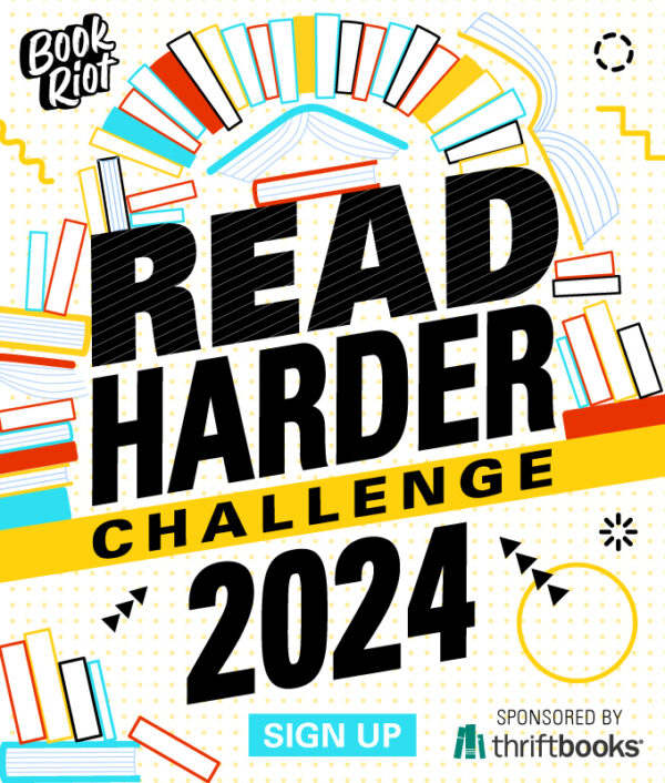 logo for The Read Harder Challenge