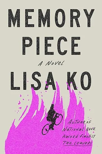 a graphic of the cover of Memory Piece of Lisa Ko