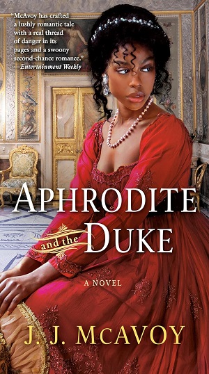 Book cover of Aphrodite and the Duke by J. J. McAvoy